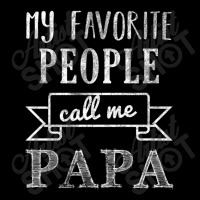 My Favorite People Call Me Papa Cropped Sweater | Artistshot