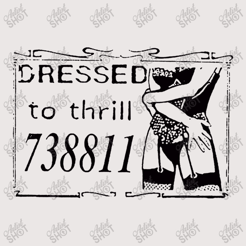 Dressed To Thrill Vintage Sexy Calling Card Pocket T-Shirt by harumayali | Artistshot