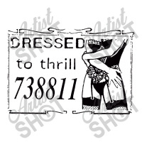 Dressed To Thrill Vintage Sexy Calling Card V-neck Tee | Artistshot