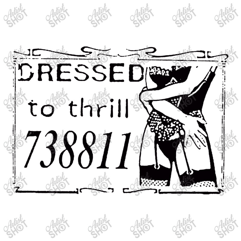 Dressed To Thrill Vintage Sexy Calling Card V-Neck Tee by harumayali | Artistshot