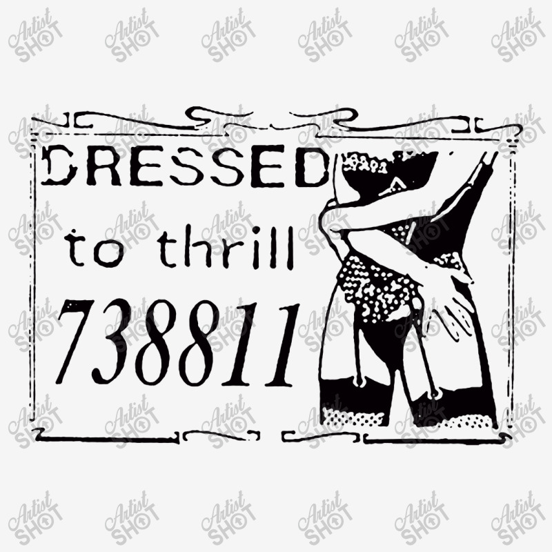 Dressed To Thrill Vintage Sexy Calling Card Classic T-shirt by harumayali | Artistshot