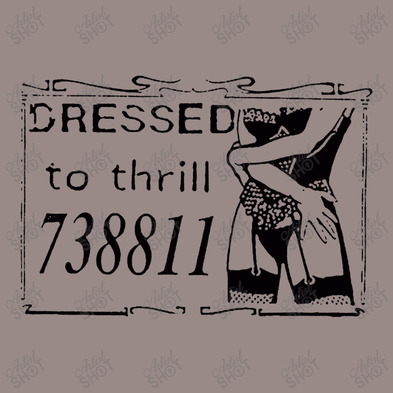 Dressed To Thrill Vintage Sexy Calling Card Vintage T-Shirt by harumayali | Artistshot