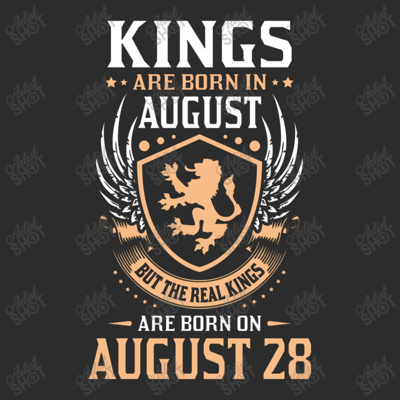 Kings Are Born In August But The Real Kings Are Bo Exclusive T-shirt | Artistshot