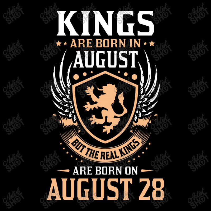 Kings Are Born In August But The Real Kings Are Bo Fleece Short | Artistshot