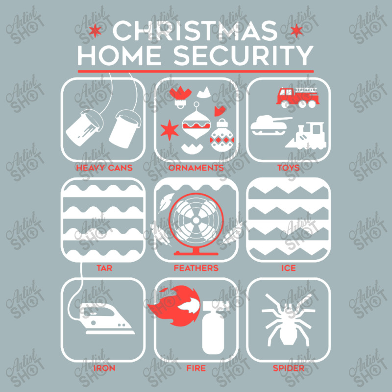 Christmas Home Security Unisex Sherpa-lined Denim Jacket | Artistshot