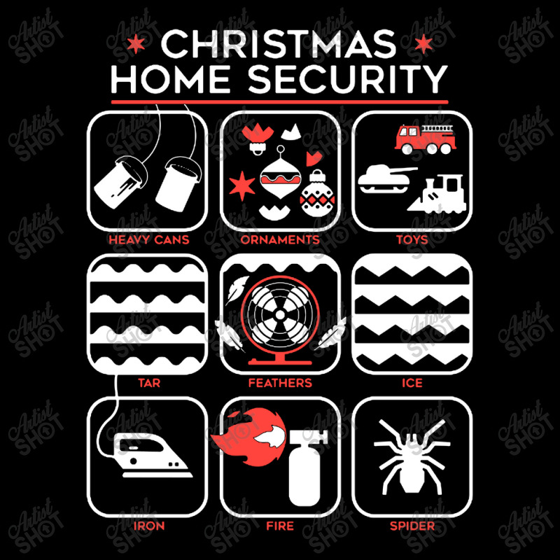 Christmas Home Security Pocket T-shirt | Artistshot