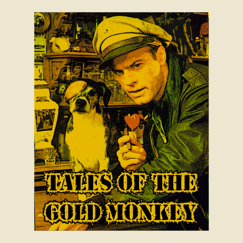 Tales Of The Gold Monkey 80s Cropped Hoodie | Artistshot