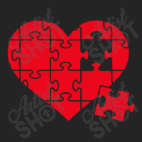 Jigsaw Puzzle Heart 3/4 Sleeve Shirt | Artistshot
