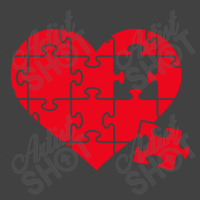 Jigsaw Puzzle Heart Vintage T-shirt | Artistshot