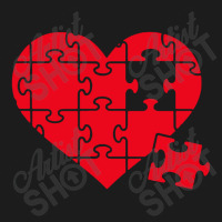 Jigsaw Puzzle Heart Hoodie & Jogger Set | Artistshot