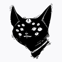 Strange Weird Many Eyed Cat Creature T-shirt | Artistshot