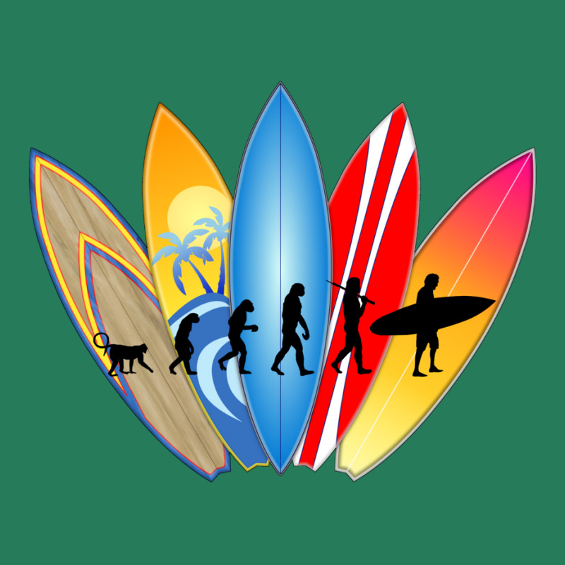 Surfer Evolution T-Shirt by nicolslauthao | Artistshot