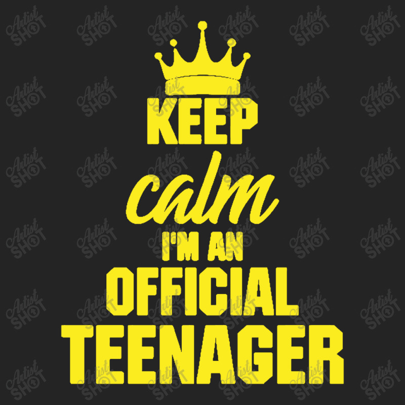 Keep Calm I'm An Official Teenager 3/4 Sleeve Shirt | Artistshot