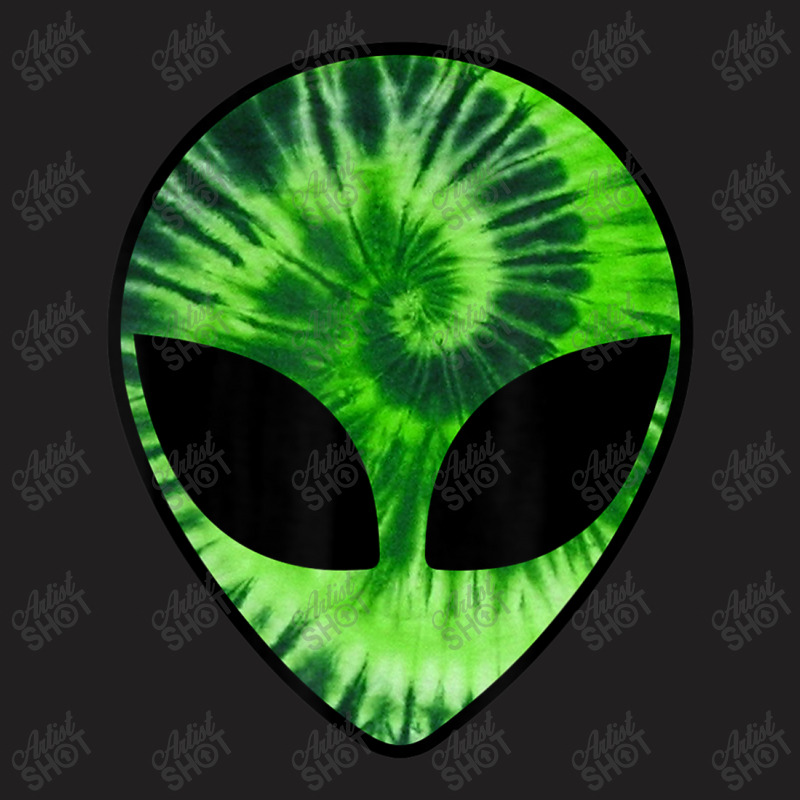 Alien Head Green Glow Party Rave Men And Women T-shirt | Artistshot