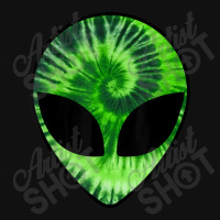 Alien Head Green Glow Party Rave Men And Women Graphic T-shirt | Artistshot