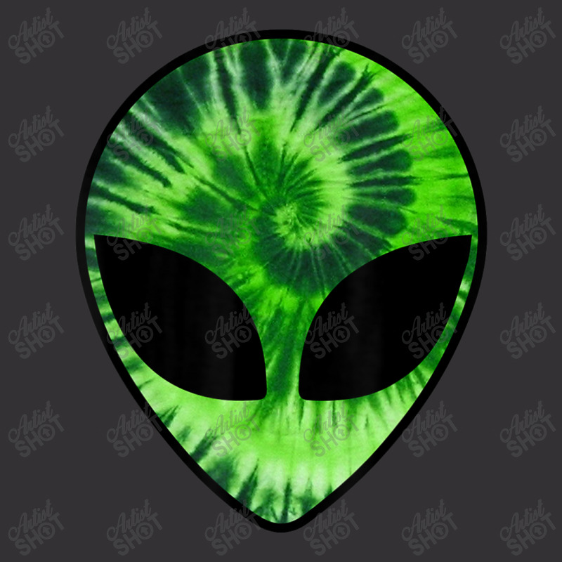 Alien Head Green Glow Party Rave Men And Women Vintage Short | Artistshot