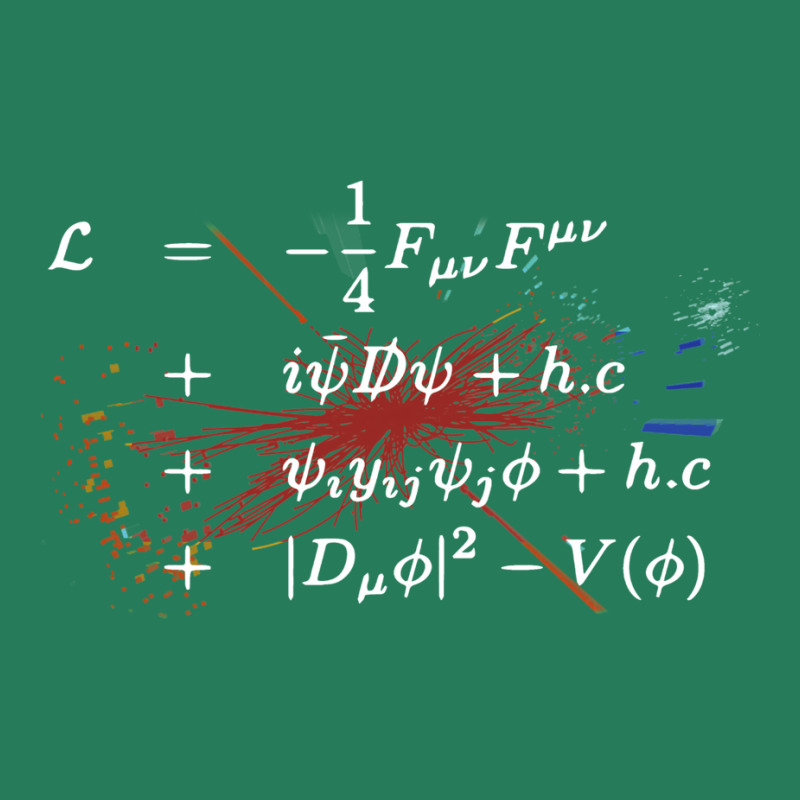 Theoretical Physics Equations   Standard Model Hig T-shirt | Artistshot