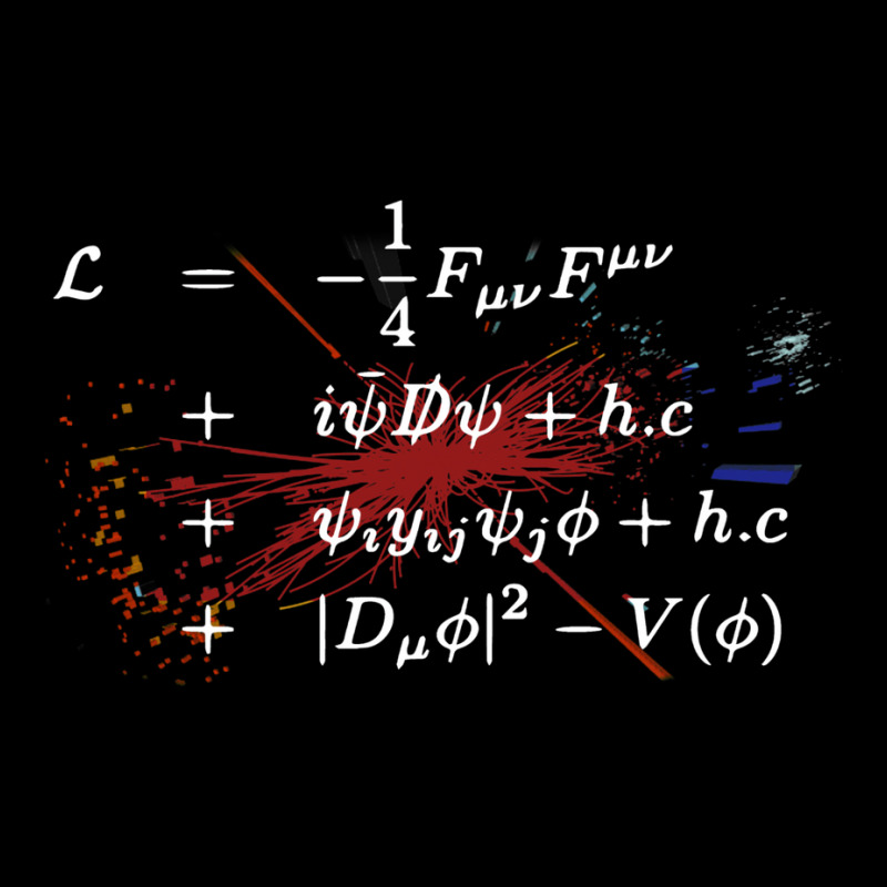 Theoretical Physics Equations   Standard Model Hig Men's Long Sleeve Pajama Set | Artistshot