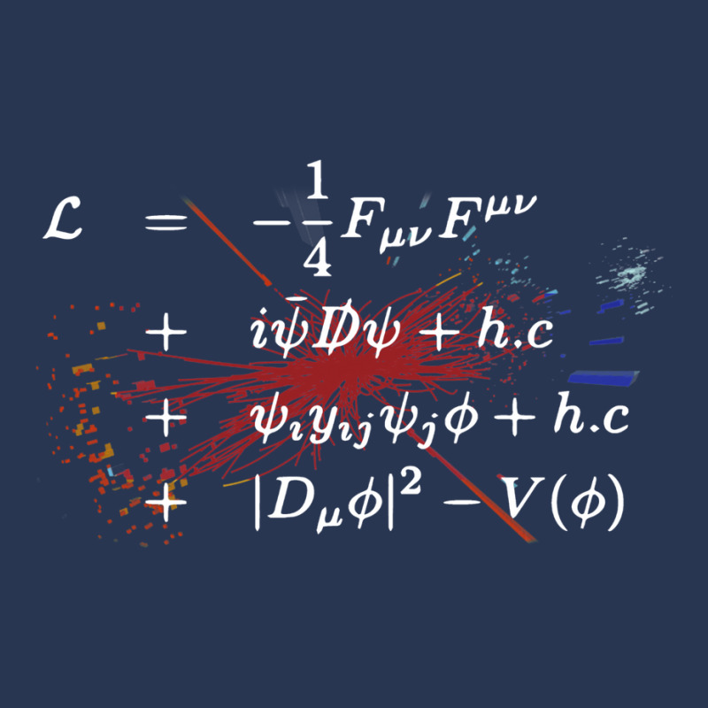 Theoretical Physics Equations   Standard Model Hig Men Denim Jacket | Artistshot