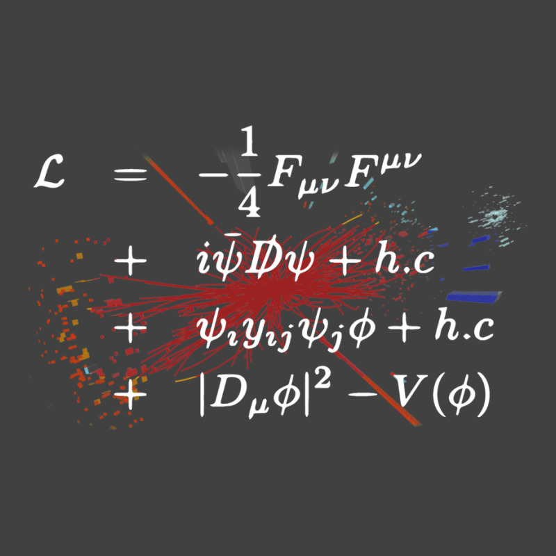 Theoretical Physics Equations   Standard Model Hig Vintage T-shirt | Artistshot