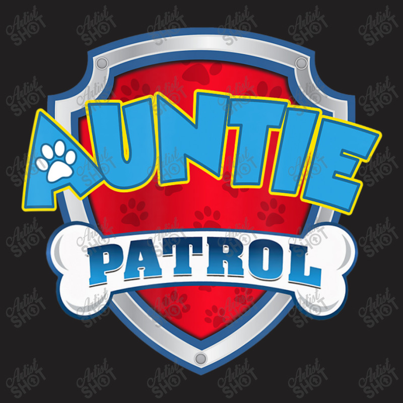 Auntie Patrol Dog Birthday Party T-shirt | Artistshot