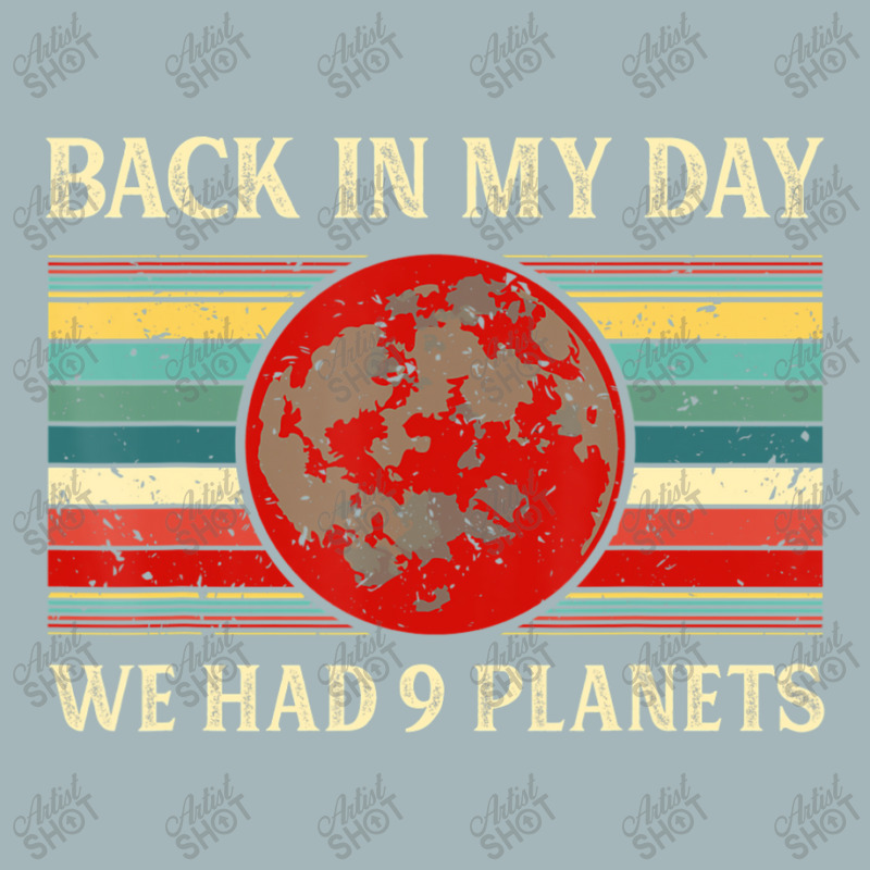 Back In My Day We Had 9 Planets Pluto Space Scienc Unisex Sherpa-lined Denim Jacket | Artistshot