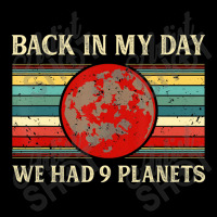 Back In My Day We Had 9 Planets Pluto Space Scienc V-neck Tee | Artistshot