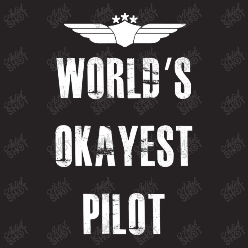 World's Okayest Pilot Flying Aviation Vintage Cap | Artistshot