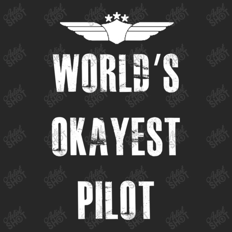 World's Okayest Pilot Flying Aviation Men's T-shirt Pajama Set | Artistshot