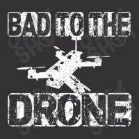 Bad To The Drone Pilot Fpv Quadcopter Rc Quad Pilo Vintage Short | Artistshot