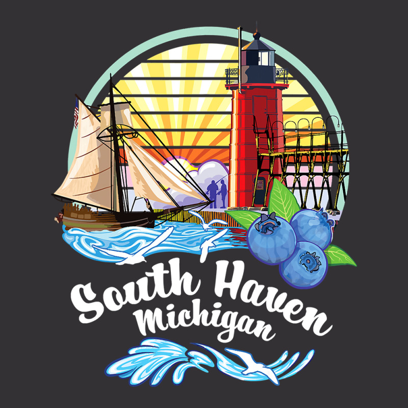 South Haven Michigan Vintage Hoodie | Artistshot