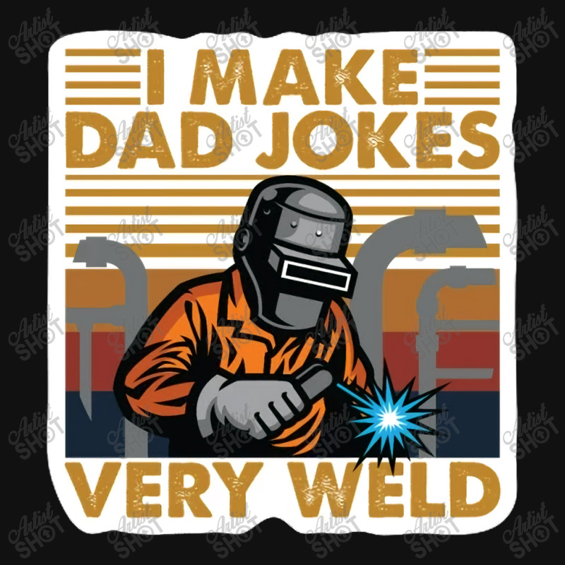 Dad Jokes Very Weld Baby Bibs by NAPHY-SHOP | Artistshot