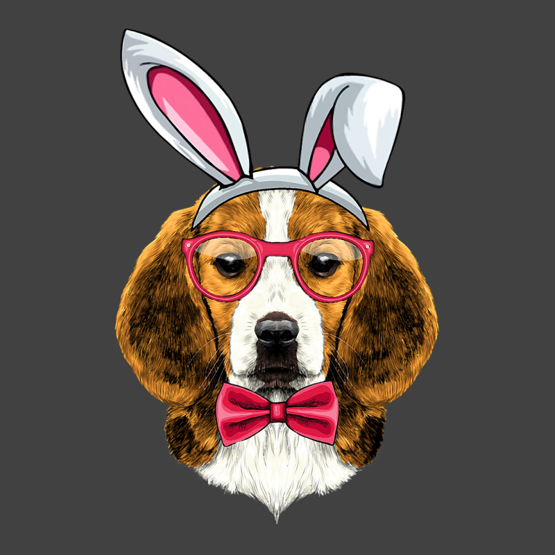 Beagle Bunny Ears Glasses Eggs Cute Easter Dog Own Vintage T-Shirt by kerrmanthez | Artistshot