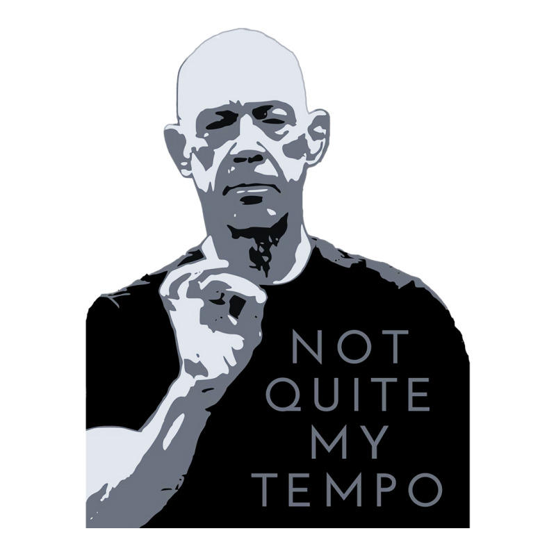 Not Quite My Tempo Black And White V-Neck Tee by gbarahorgmox | Artistshot