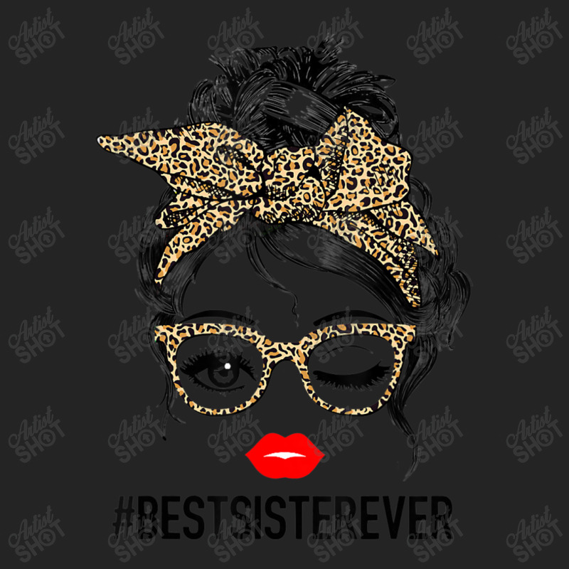 Best Sister Ever Mother's Day Messy Bun 3/4 Sleeve Shirt | Artistshot