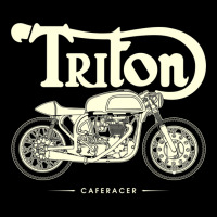 Triton Cafe Racer V-neck Tee | Artistshot