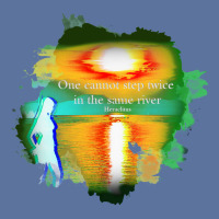 One Cannot Step Twice In The Same River   Heraclit Lightweight Hoodie | Artistshot