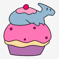 Hadrosaurus And Giant Cupcake Magic Mug | Artistshot