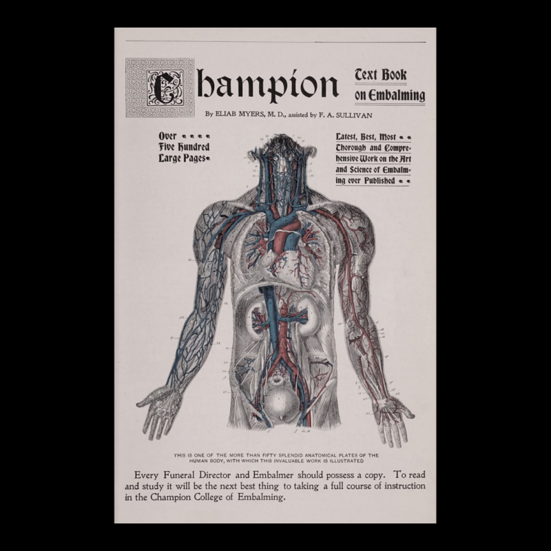 Champion Text Book On Embalming Men's Long Sleeve Pajama Set | Artistshot