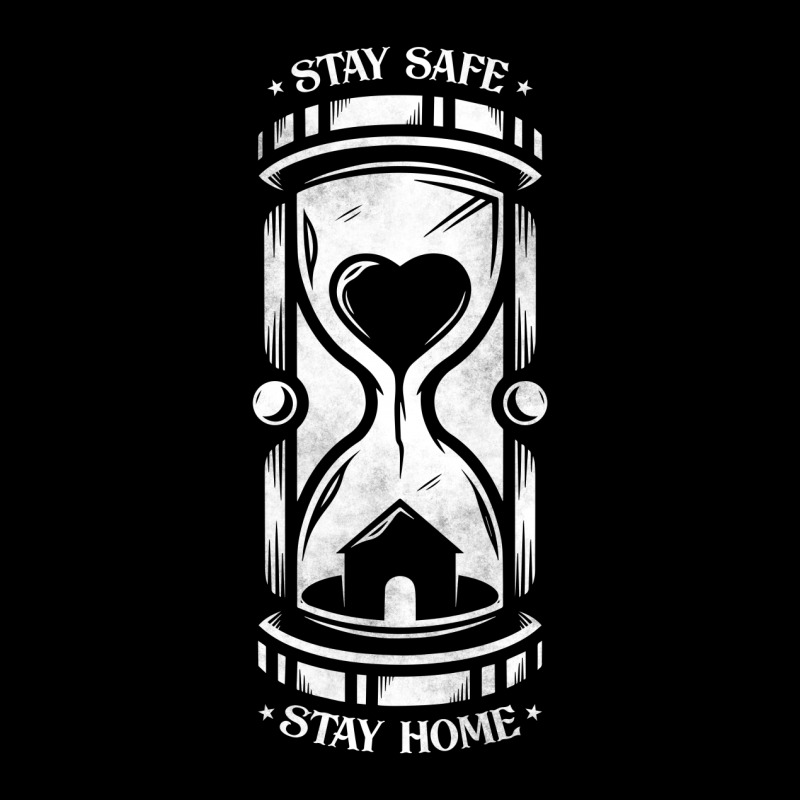 Stay At Home Hourglass Tattoo Design Cropped Sweater | Artistshot