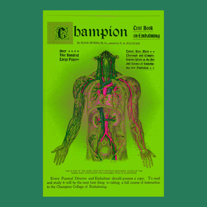 Champion Text Book On Embalming 3 T-shirt | Artistshot