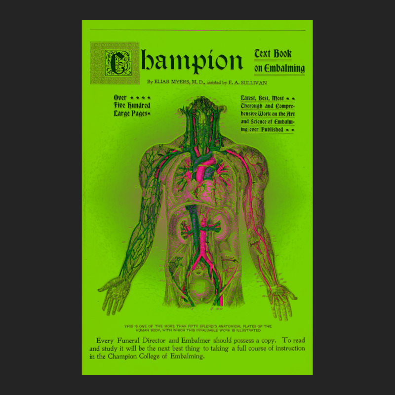 Champion Text Book On Embalming 3 3/4 Sleeve Shirt | Artistshot