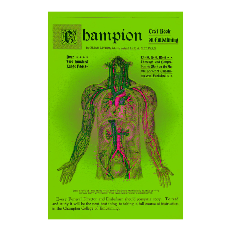 Champion Text Book On Embalming 3 Men's T-shirt Pajama Set | Artistshot