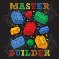 Brick Builder Blocks Master Builder Men T-shirt | Artistshot