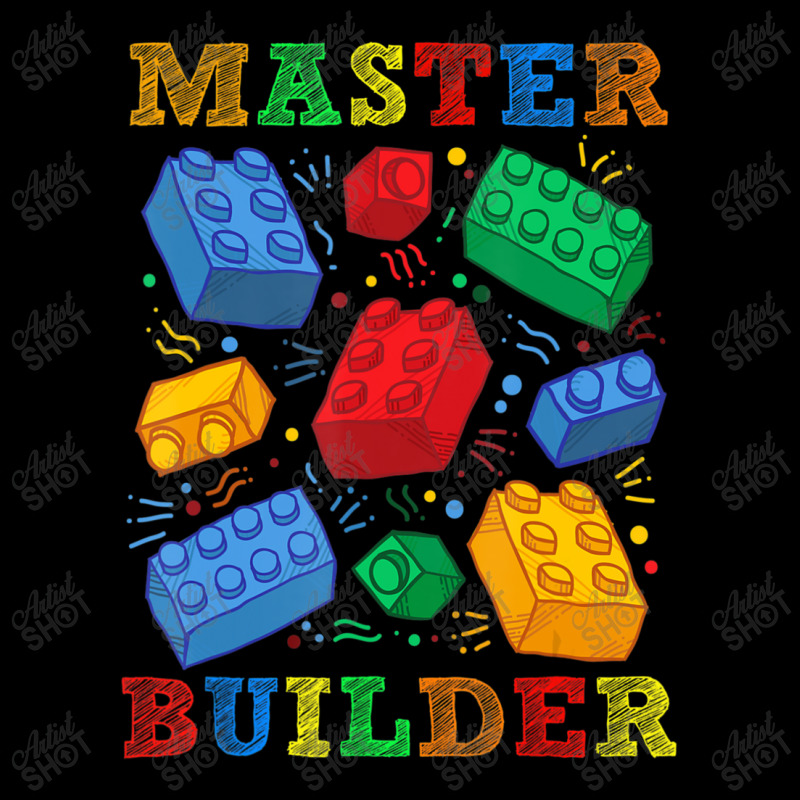 Brick Builder Blocks Master Builder Men V-neck Tee | Artistshot