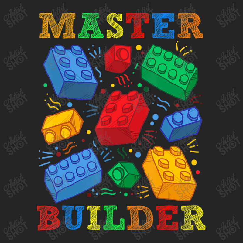 Brick Builder Blocks Master Builder Men 3/4 Sleeve Shirt | Artistshot