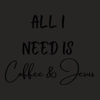 Hot Trend Coffee And Jesus-lqhex Ladies Fitted T-shirt | Artistshot