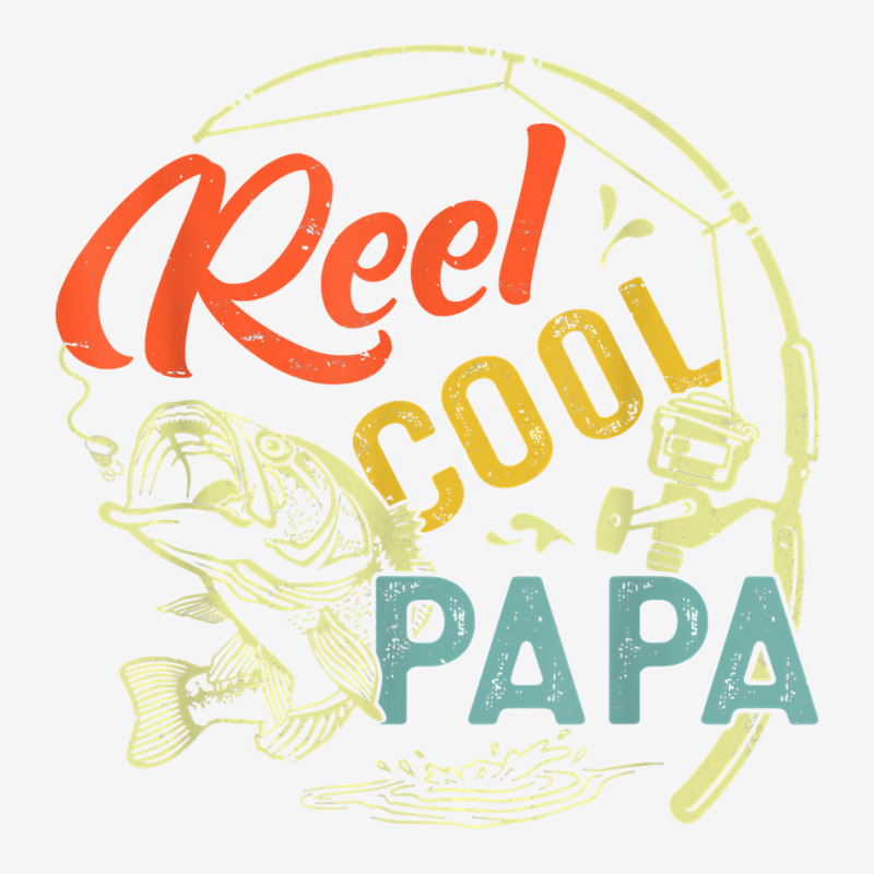 Mens Reel Cool Papa Shirt Funny Valentine Fathers Adjustable Cap by ribewevihae | Artistshot