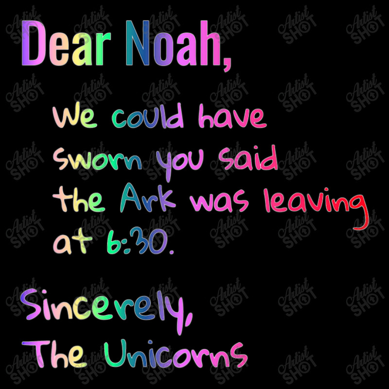 Dear Noah Ark Leaving Unicorns Christian Unisex Jogger by donellajeremykoa | Artistshot