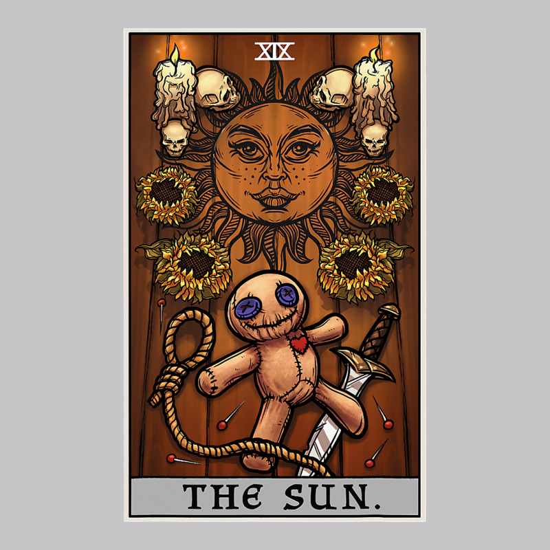 The Sun Tarot Card Halloween Voodoo Doll Pagan Wit Baby Bodysuit by KimberleeWilson786 | Artistshot